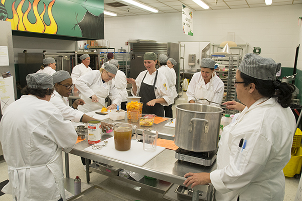 Cook for America visits Dayton schools