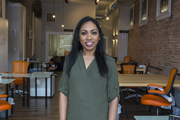 Natasia Maliahollo, founder of local startup Wyzerr