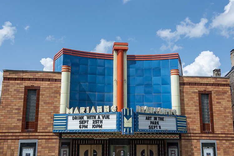 The Marianne Theater, completed in 1942.