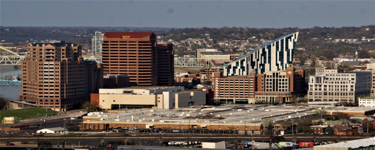 Located in the urban core, next to the Ohio River, the IRS site presents an opportunity to redefine Covington's city center.