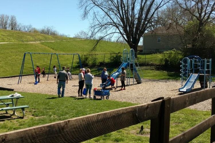 Clayton Meyer Park is an access point to the Greenway.