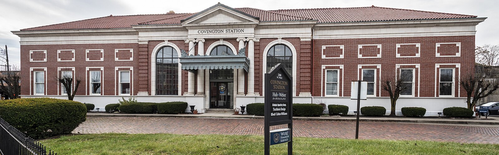 Covington Station once served as the city's main stop for passenger rail service and had separate entrances for white and black travelers.