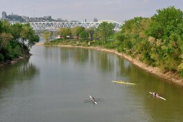 The Licking River drains 3,600 square miles of Kentucky. 