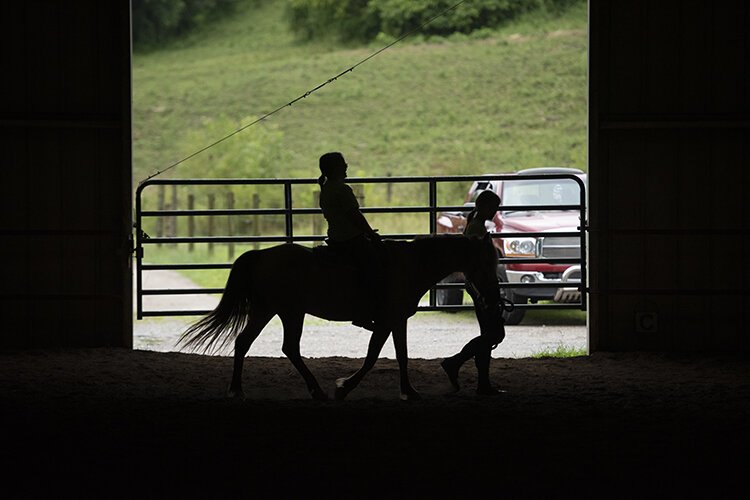 Misty Ridge is a recreational riding stable and horse farm.