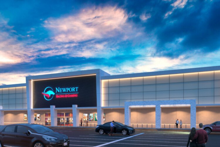 The new gaming facility will be located in the Newport Shopping Center.