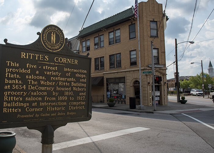 The Latonia neighborhood was awarded $3,100 for aesthetic improvements to Ritte's Corner.