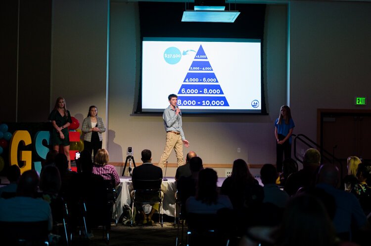 Lucas Stagner details his team's app to help foster families with paperwork, training and saving memories.