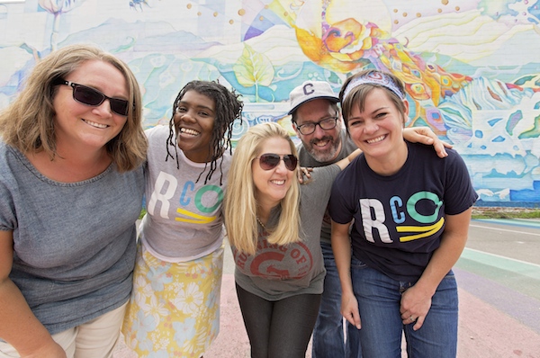 Renaissance Covington staff and board members (L-R) Rebekah Gensler, Anissa Lewis, Anne David, Jim Guthrie and Katie Meyer