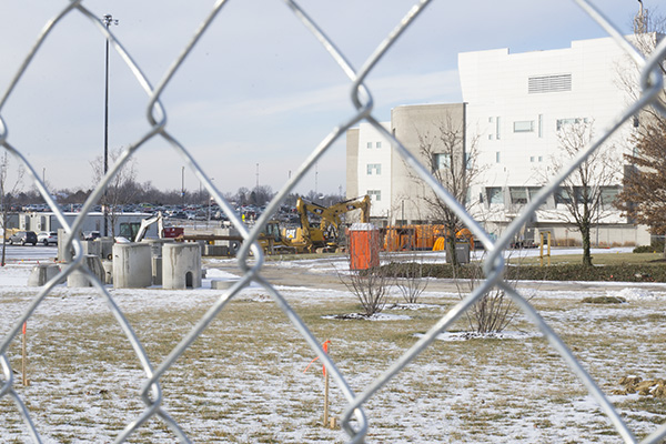 Construction of the Health Innovation Center, which will house NKU's College of Health Professions