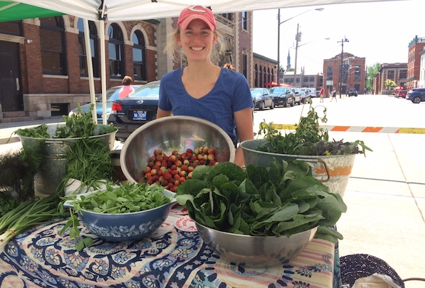 Alexa Abner wants people to recognize urban farming as a legitimate business endeavor.