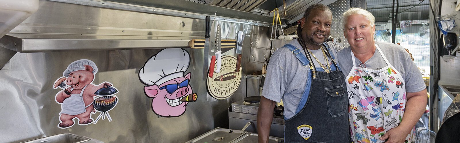 Shelby and Pam Fields run Doo-Little’s Shack & Snacks in Bellevue.