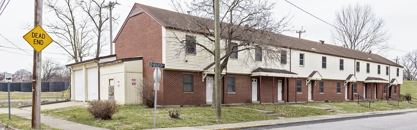 A housing project on Brighten Street in Newport