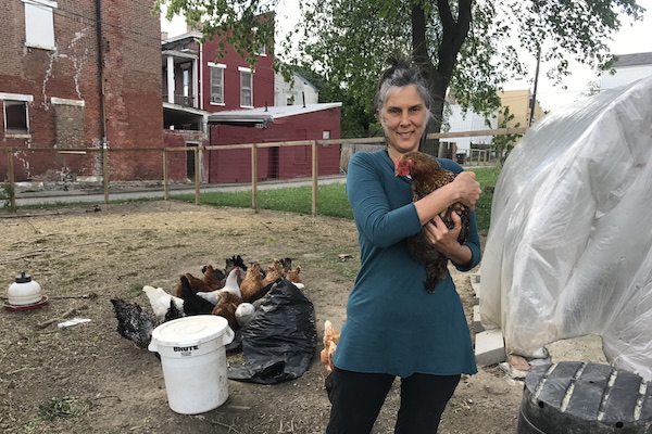 Westside resident Janet Tobler is Orchard Park's de facto farmer.