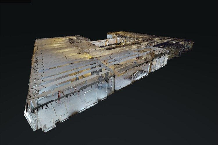 SHP Matterport 3D digital scan of an existing building