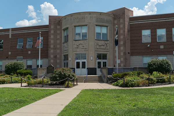 John G. Carlisle Elementary in Covington is attended primarily by students from low-income families.