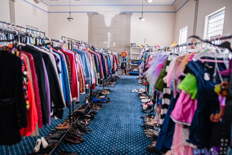 Her organizations provide clothing and other necessities for all ages.