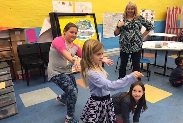 Children engage in ArtStop workshop