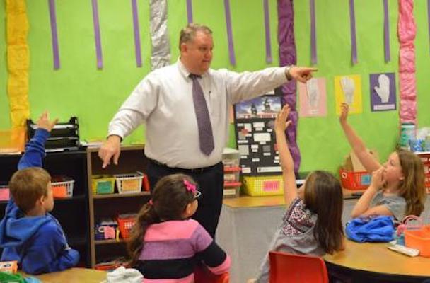 Ludlow Superintendent Mike Borchers