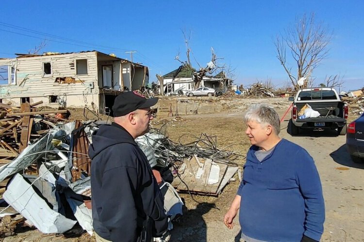 Sergeant Dave Corlett helped Kentuckians in need.