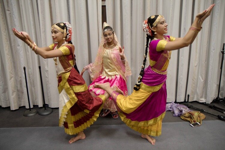 Dancers at the 2018 Festival of Faiths.