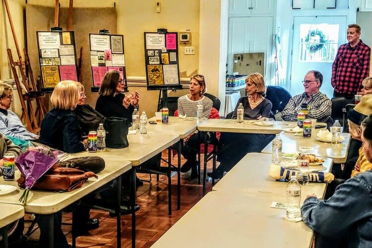 Discussion with Kathryn L. Beranich, who created "The Unlikely Story of the Lesbians of First Friday."